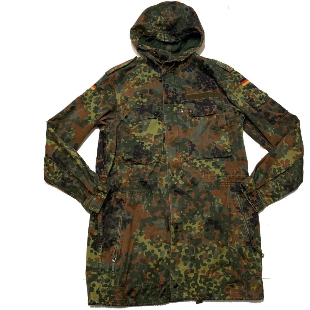 M / Camo field coat